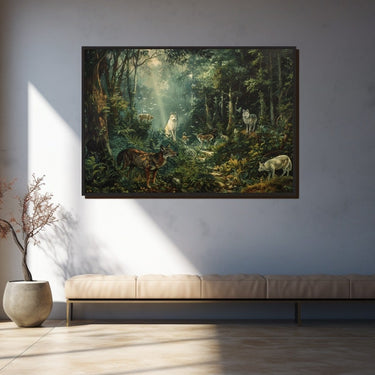 Peinture Animaux De La Forêt